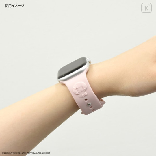 Japan Sanrio Apple Watch 42/41/40/38mm Silicone Band - My Melody - 4