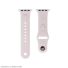 Japan Sanrio Apple Watch 42/41/40/38mm Silicone Band - Kuromi
