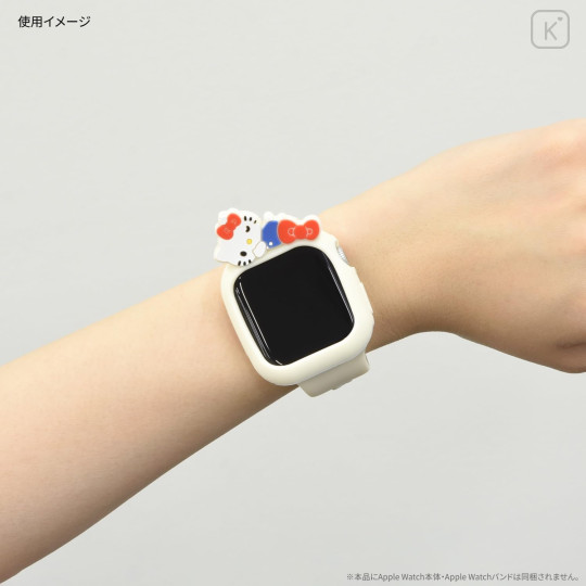 Japan Sanrio Apple Watch 41/40mm Silicone Case - Hello Kitty - 5