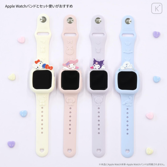 Japan Sanrio Apple Watch 41/40mm Silicone Case - Hello Kitty - 6