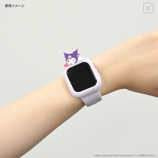 Japan Sanrio Apple Watch 41/40mm Silicone Case - Kuromi - 5