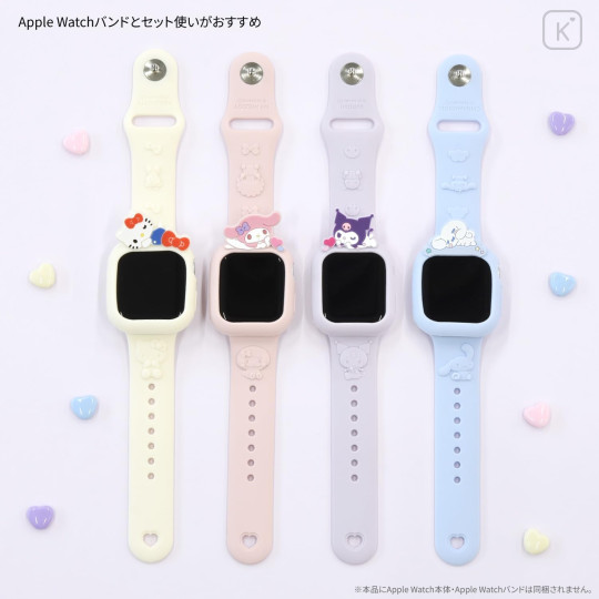 Japan Sanrio Apple Watch 41/40mm Silicone Case - Kuromi - 6
