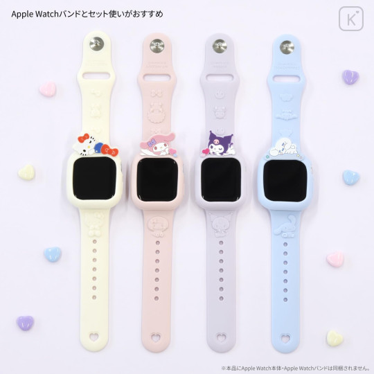 Japan Sanrio Apple Watch 41/40mm Silicone Case - Cinnamoroll - 6