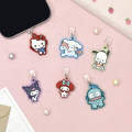 Japan Sanrio USB Type-C Connector Charm - Kuromi - 7