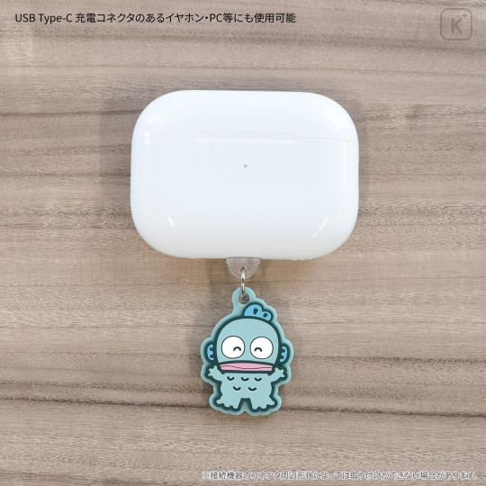 Japan Sanrio USB Type-C Connector Charm - Hangyodon - 4
