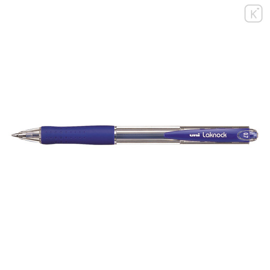 Japan Uni Laknock Ballpoint Pen - 0.7mm Blue - 1