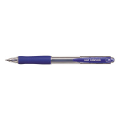Japan Uni Laknock Ballpoint Pen - 0.7mm Blue