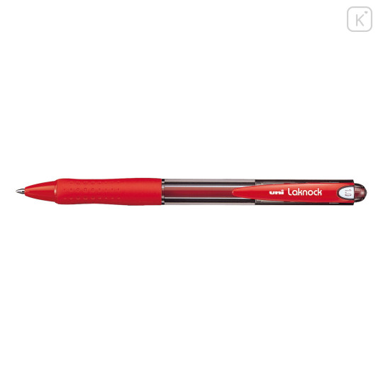 Japan Uni Laknock Ballpoint Pen - 1mm Red - 1