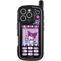 Japan Sanrio iPhone 16 Pro Case - Kuromi : Retro - 1