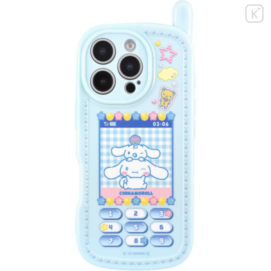 Japan Sanrio iPhone 16 Pro Case - Cinnamoroll : Retro - 1