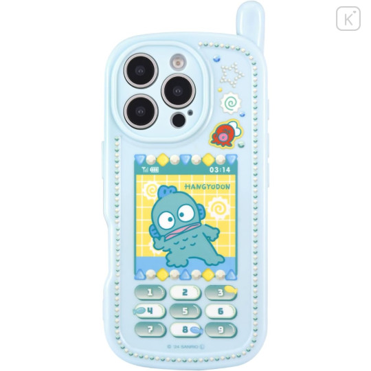 Japan Sanrio iPhone 16 Pro Case - Hangyodon : Retro - 1