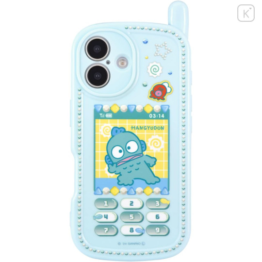Japan Sanrio iPhone 16 Case - Hangyodon : Retro - 1