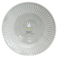 Japan Miffy Small Plate - Miffy : Stone Gray - 1