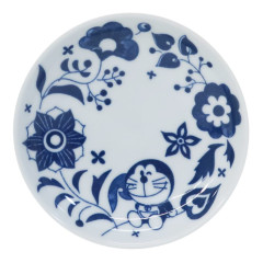 Japan Doraemon Hasami Ware Mini Plate - Doraemon : Flower