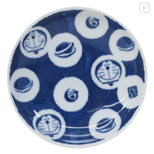Japan Doraemon Hasami Ware Mini Plate - Doraemon : Dorayaki - 1
