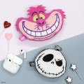 Japan Disney Earphones Multi Pouch - Cheshire Cat - 5