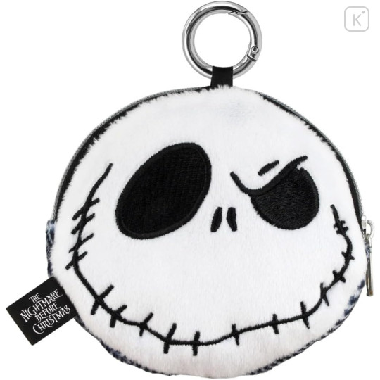 Japan Disney Earphones Multi Pouch - Jack Skellington - 1