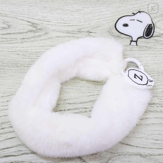Japan Peanuts Multi Ring Plus with Fur Hand Strap - Snoopy - 2