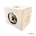 Japan Mofusand Stacking Stainless Steel Mug with Lid - Panda Cat Nyan Beige - 5