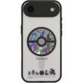 Japan Pokemon IIIIfit Plump Frame iPhone Air MagSafe Case - Pocket Monster : Black - 1