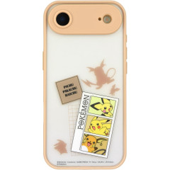 Japan Pokemon IIIIfit Plump Frame iPhone Air Case - Pichu & Pikachu & Raichu