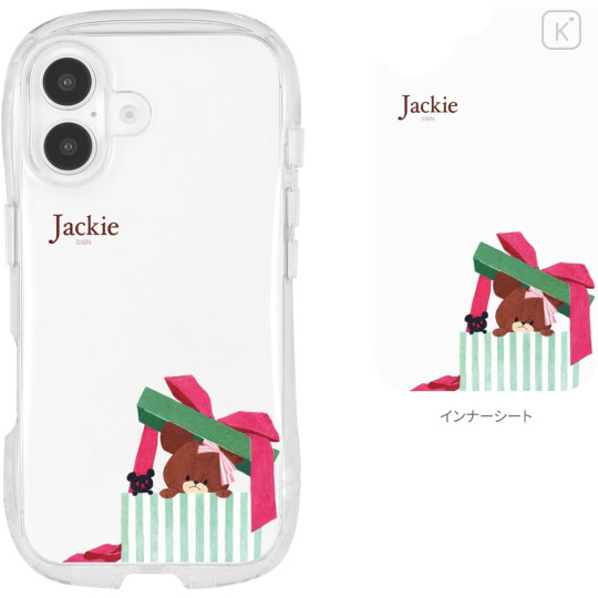 Japan The Bear's School Crystal Clear iPhone 16 Case - Jackie - 2