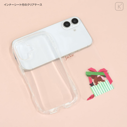 Japan The Bear's School Crystal Clear iPhone 16 Case - Jackie - 3