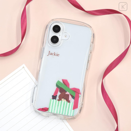 Japan The Bear's School Crystal Clear iPhone 16 Case - Jackie - 7