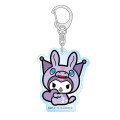 Japan Sanrio Acrylic Keychain - Kuromi : Rody Bounce Horse - 1