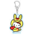 Japan Sanrio Acrylic Keychain - Hello Kitty : Rody Bounce Horse - 1