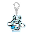 Japan Sanrio Acrylic Keychain - Cinnamoroll : Rody Bounce Horse - 1