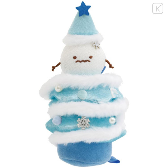 Japan San-X Hand-held Plush - Sumikko Gurashi : Honey Forest Christmas 2025 Ornament Christmas Tree - 1