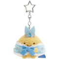 Japan San-X Hanging Plush Bag Charm - Sumikko Gurashi : Honey Forest Christmas Ajifurai no Shippo - 1