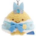 Japan San-X Hanging Plush Bag Charm - Sumikko Gurashi : Honey Forest Christmas Ajifurai no Shippo - 2