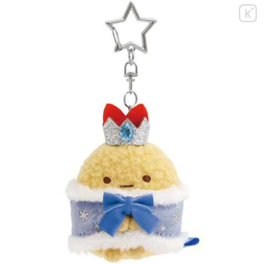 Japan San-X Hanging Plush Bag Charm - Sumikko Gurashi : Honey Forest Christmas Ebifurai no Shippo Fried Shrimp Tail - 1