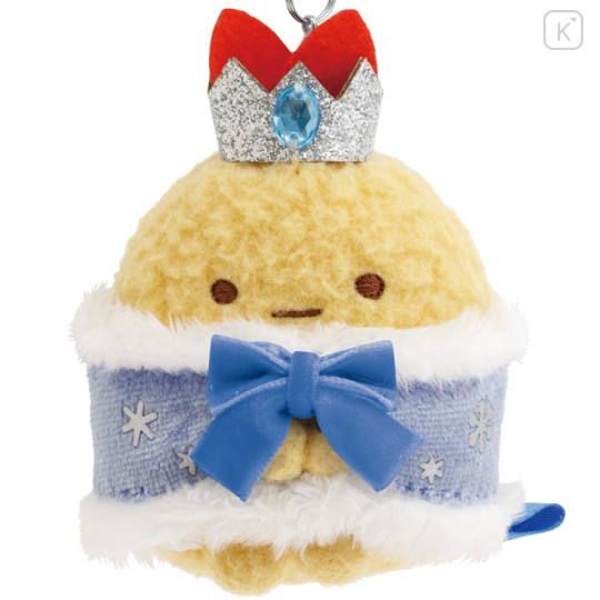 Japan San-X Hanging Plush Bag Charm - Sumikko Gurashi : Honey Forest Christmas Ebifurai no Shippo Fried Shrimp Tail - 2