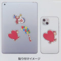 Japan Curious George Mobile Sticker Pack - Big Heart - 2