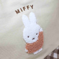 Japan Miffy Mini Tote Bag - Miffy : Beige Brown Gingham - 3