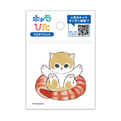 Japan Mofusand Charapita Iron Print Mini - Shrimp Cat Nyan Seat