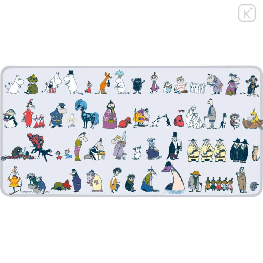 Japan Moomin Desk Mat - Friends - 1
