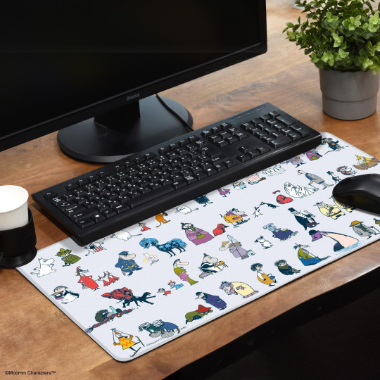 Japan Moomin Desk Mat - Friends - 4
