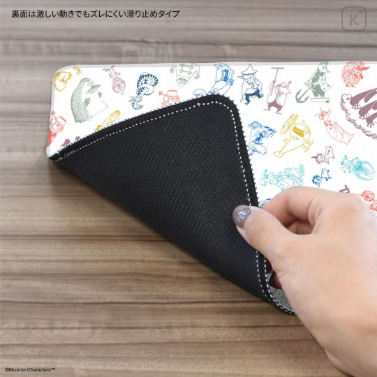 Japan Moomin Desk Mat - Line Art - 2