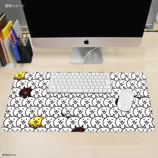 Japan The Battle Cats Desk Mat - Assembly - 2
