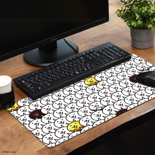 Japan The Battle Cats Desk Mat - Assembly - 4