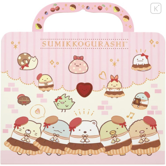 Japan San-X Playing Sticker - Sumikko Gurashi : Chocolate Fair at Sumikko Cafe - 1