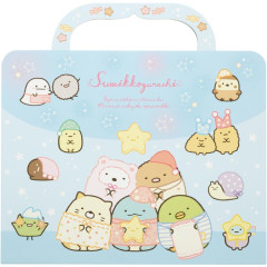 Japan San-X Playing Sticker - Sumikko Gurashi : Pajama Party Blue