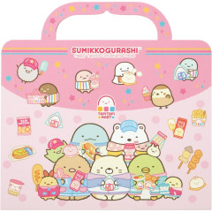 Japan San-X Playing Sticker - Sumikko Gurashi : Exciting Tapioca Convenience Store Pink
