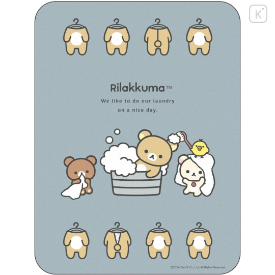 Japan San-X Mouse Pad - Rilakkuma : Blue - 1