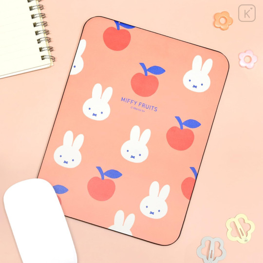 Japan Miffy Mouse Pad - Miffy : Miffy Fruits Apple - 6