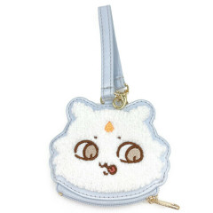 Japan Chiikawa Mini Face Pouch With Bag Charm - Monster Anoko